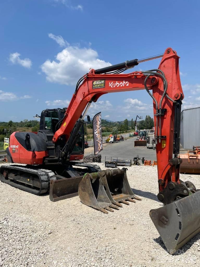 Kubota KX 080-4 Excavadoras 7t - 12t