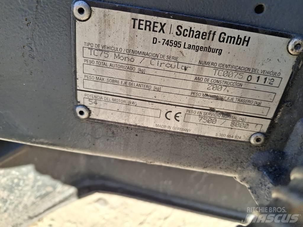 Terex TC 75 Excavadoras 7t - 12t