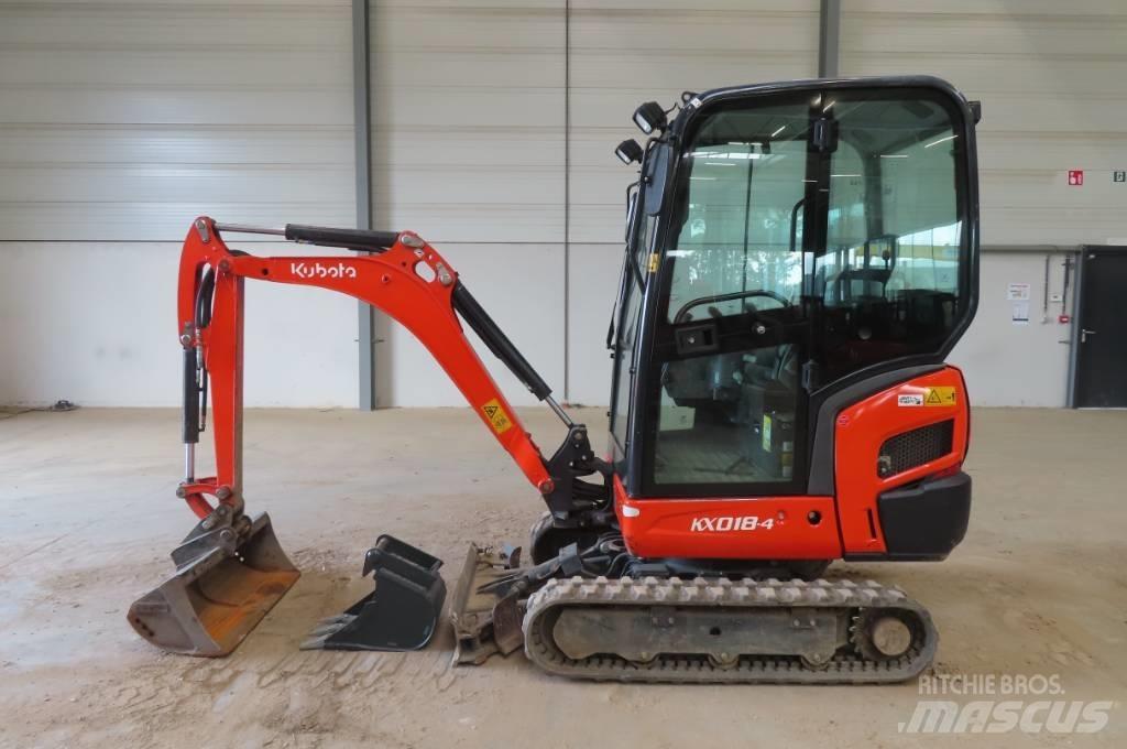 Kubota KX 018-4 Mini excavadoras < 7t