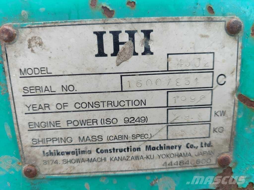 IHI 45J Mini excavadoras < 7t