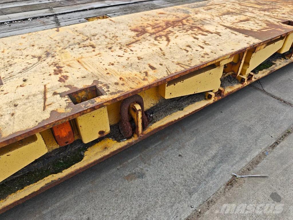 Nooteboom Lowbed Semirremolques de góndola rebajada