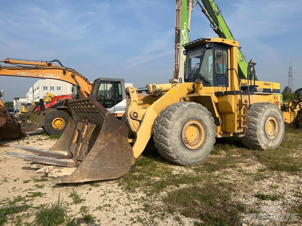 Komatsu WA 500-1 Cargadoras sobre ruedas