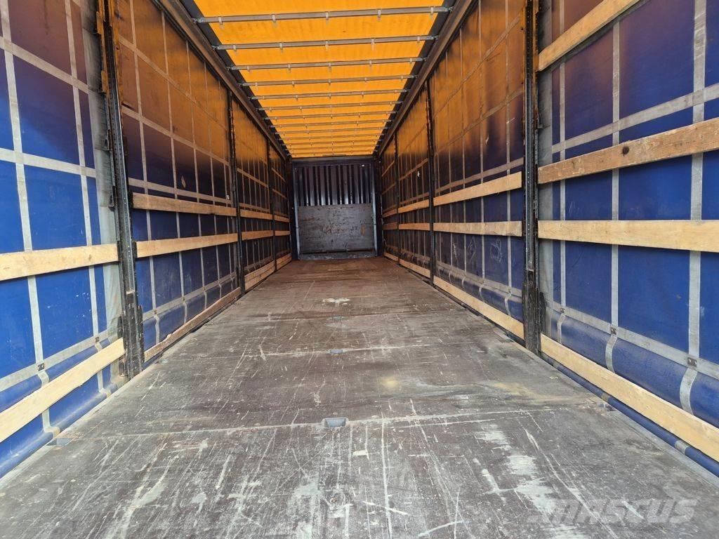 Krone schuifzeil Camión con caja abierta