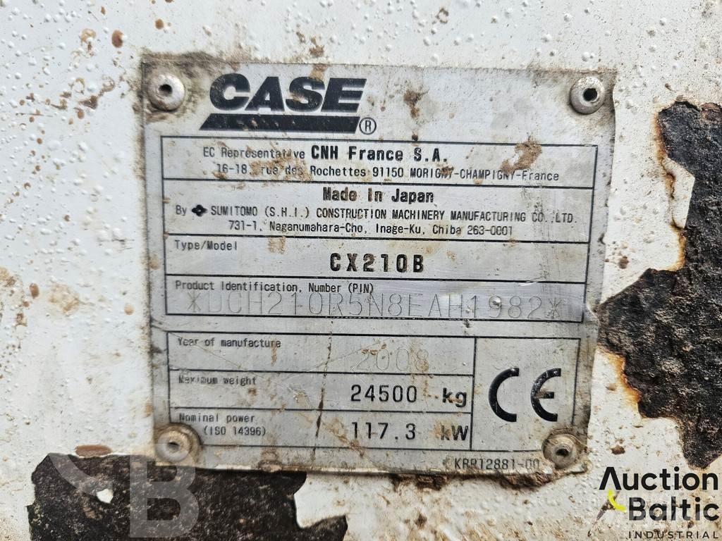 CASE CX 210 B Excavadoras de cadenas