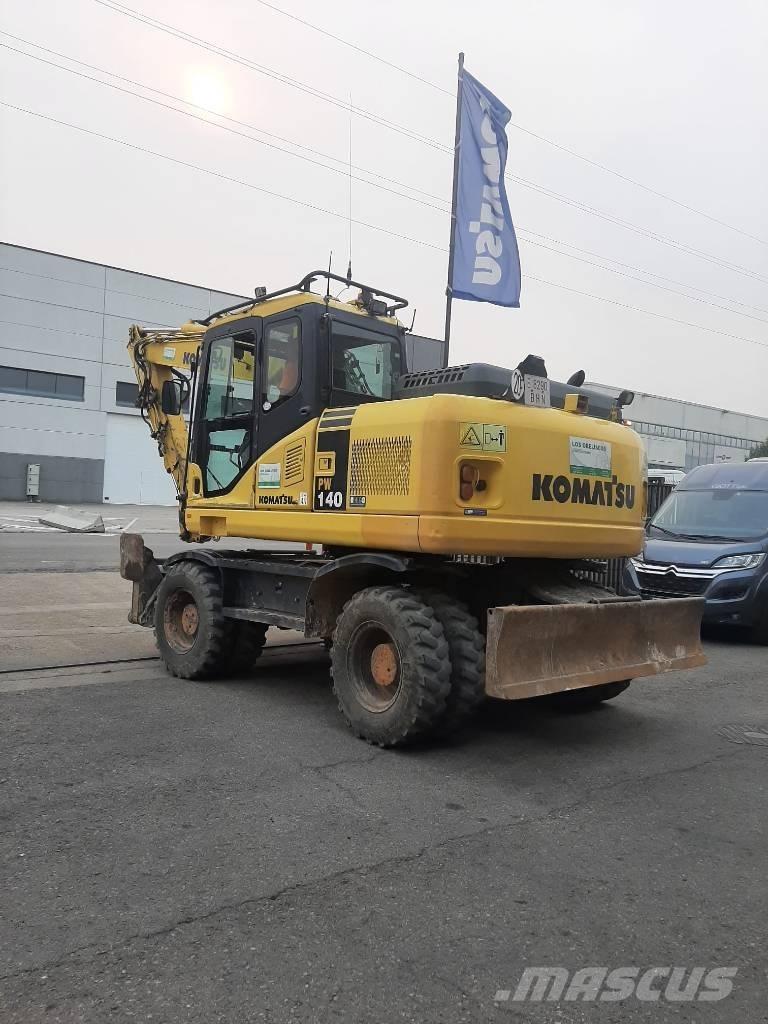 Komatsu PW 140-7 Excavadoras de ruedas