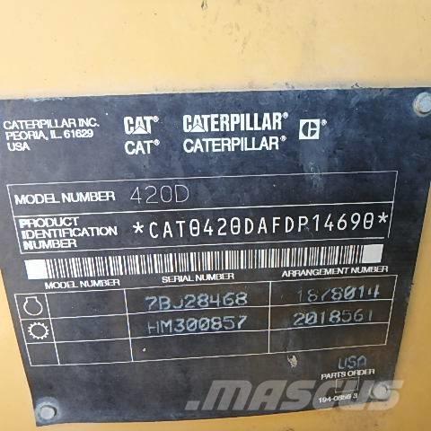 CAT 420 D Retrocargadoras