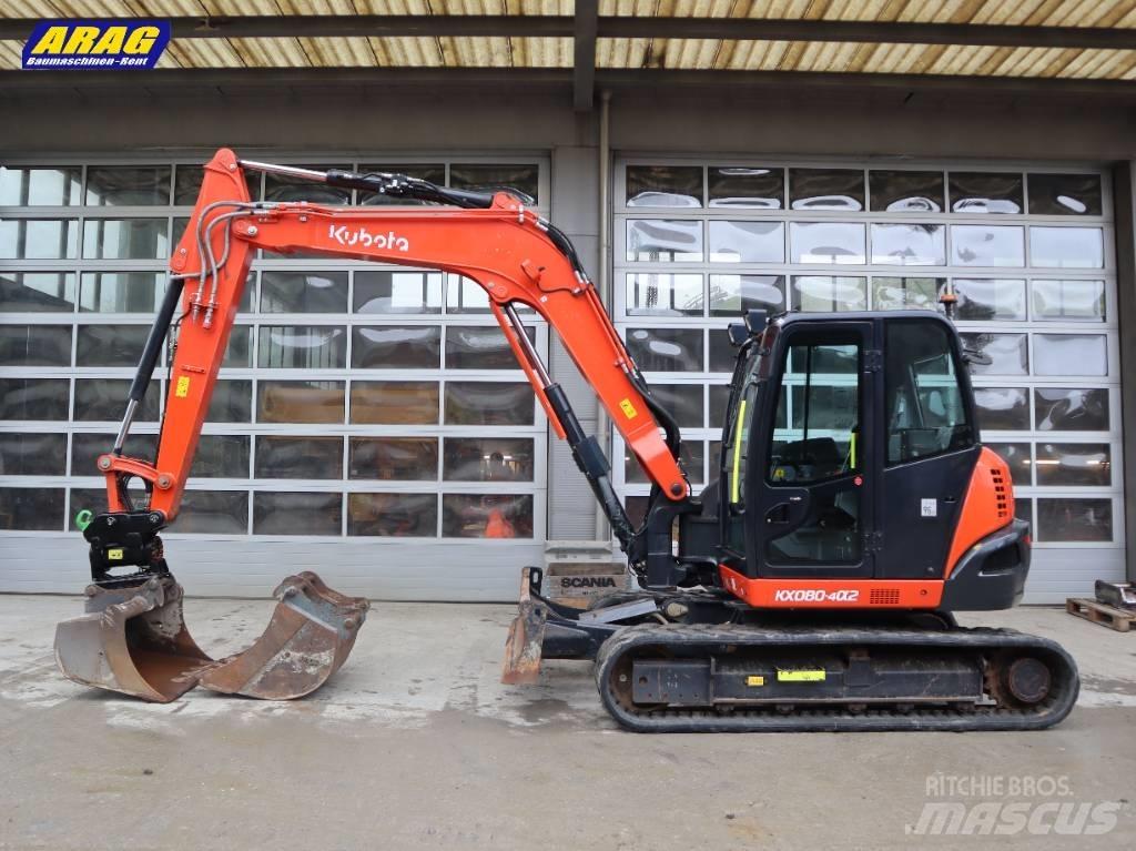 Kubota KX 080-4 Excavadoras 7t - 12t