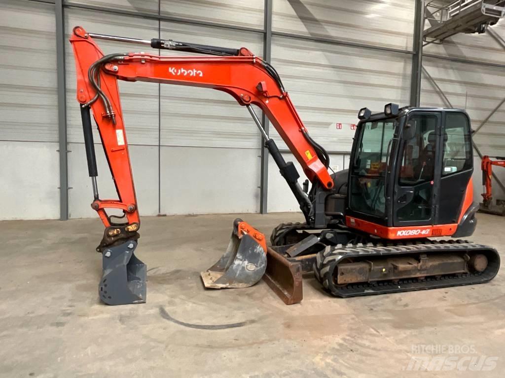 Kubota KX 080-4 A Excavadoras 7t - 12t