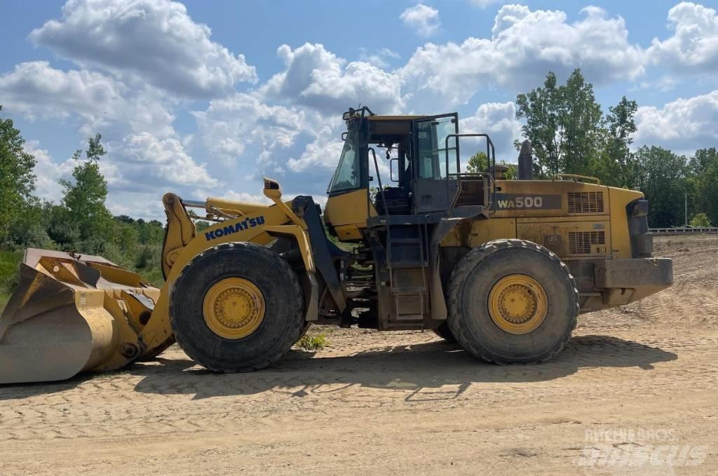 Komatsu WA 500-6 Cargadoras sobre ruedas