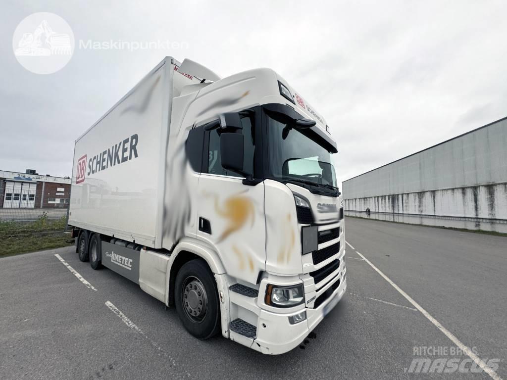 Scania R 580 Camiones caja cerrada