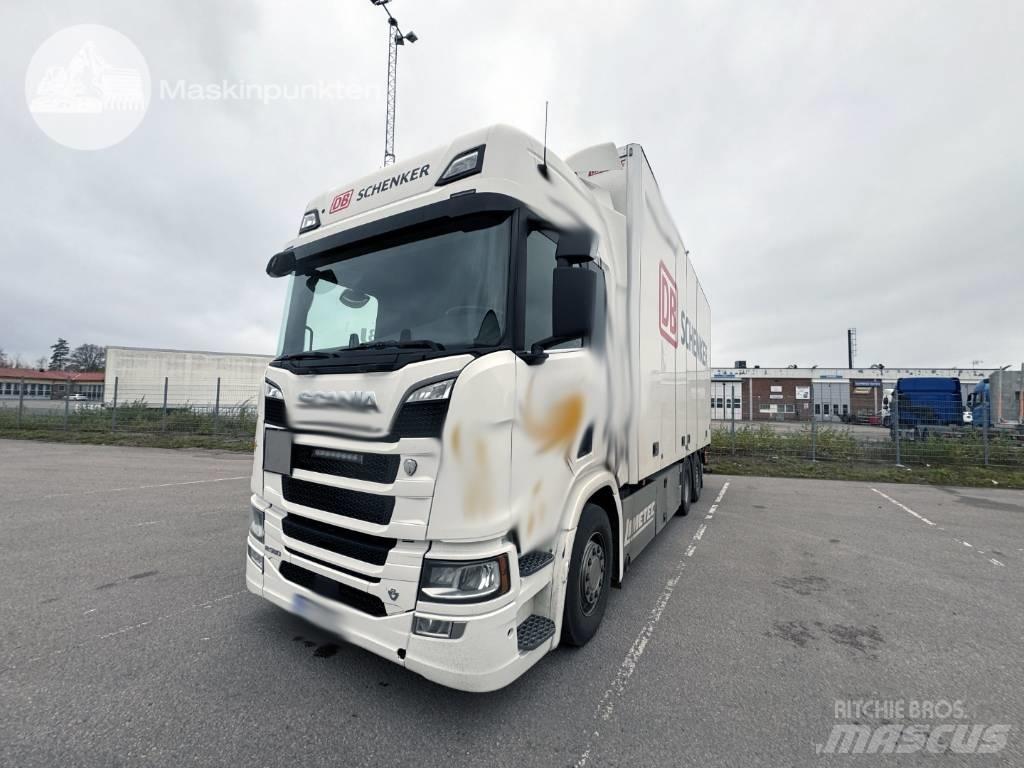 Scania R 580 Camiones caja cerrada