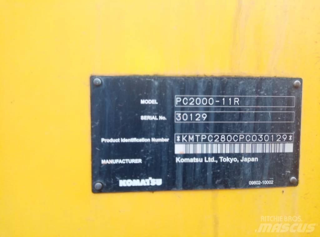 Komatsu PC 2000 Excavadoras de cadenas