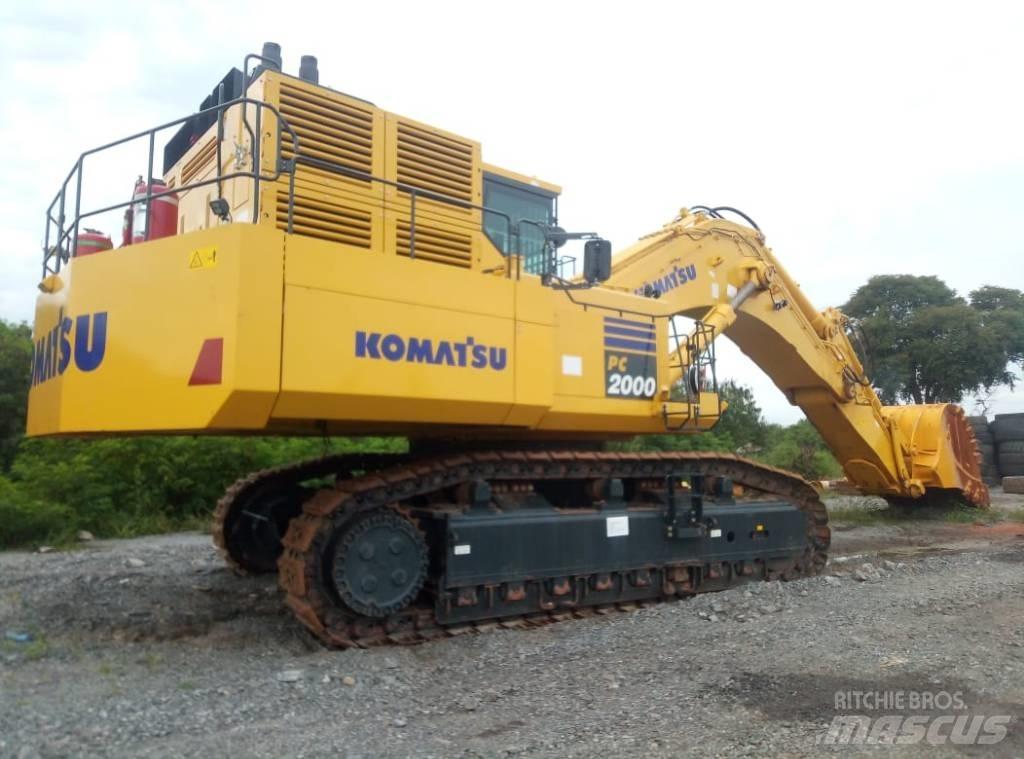 Komatsu PC 2000 Excavadoras de cadenas