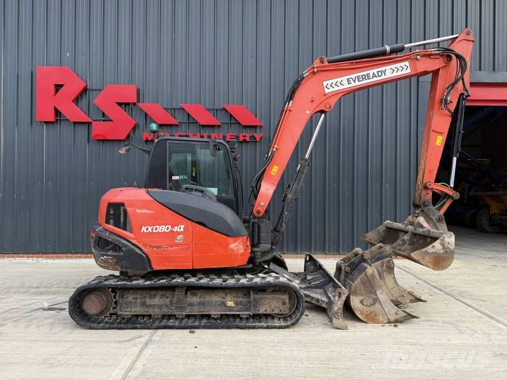Kubota KX 080-4 Excavadoras 7t - 12t