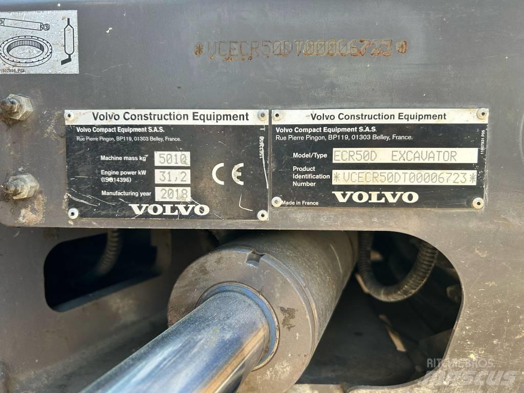 Volvo ECR 50 D Mini excavadoras < 7t