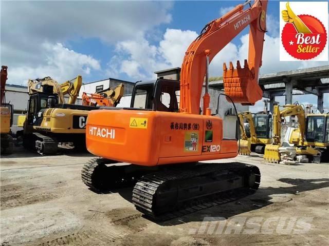 Hitachi EX 120 Excavadoras de cadenas