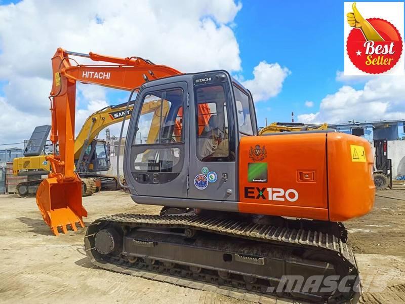Hitachi EX 120 Excavadoras de cadenas