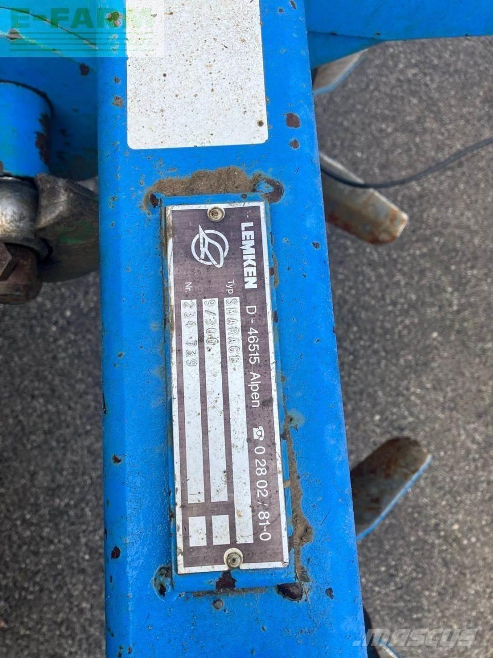 Lemken Smaragd 9 Cultivadores