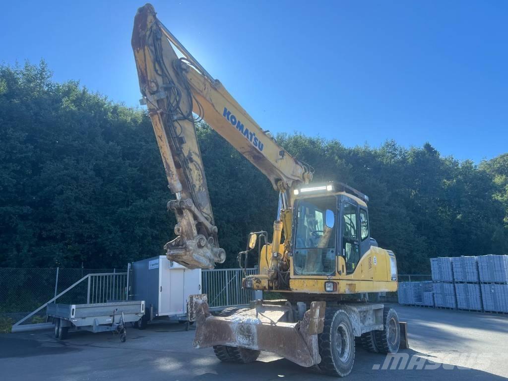 Komatsu PW 200-7 Excavadoras de ruedas