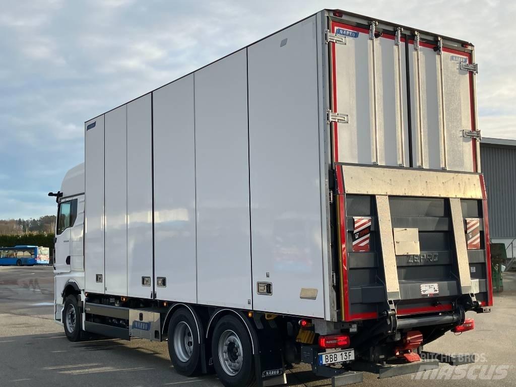 MAN TGX 26.520 Camiones caja cerrada