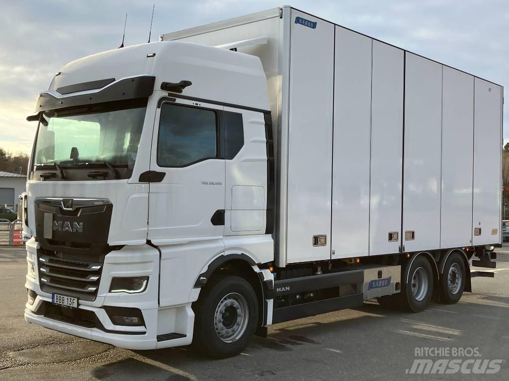MAN TGX 26.520 Camiones caja cerrada