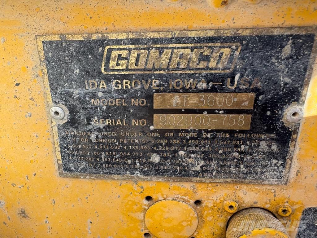 Gomaco GT 3600 Pavimentadoras de hormigón