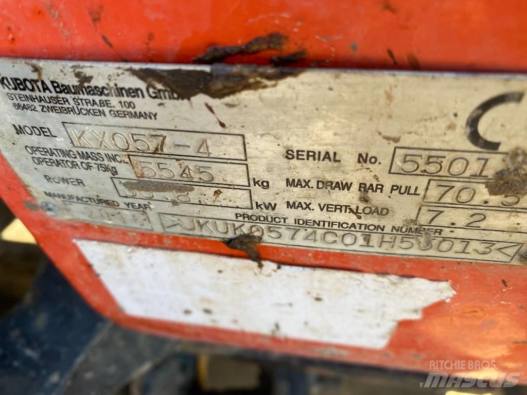 Kubota KX 057-4 Mini excavadoras < 7t