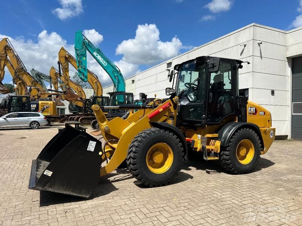 CAT 908 Next gen Cargadoras sobre ruedas