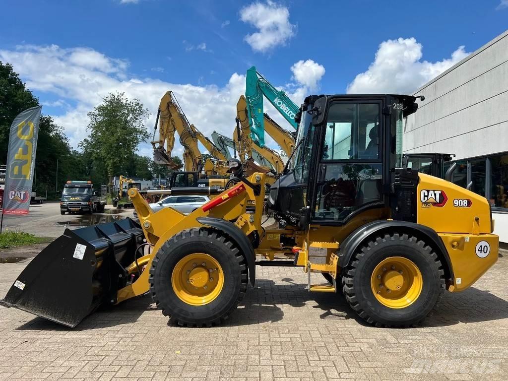 CAT 908 Next gen Cargadoras sobre ruedas