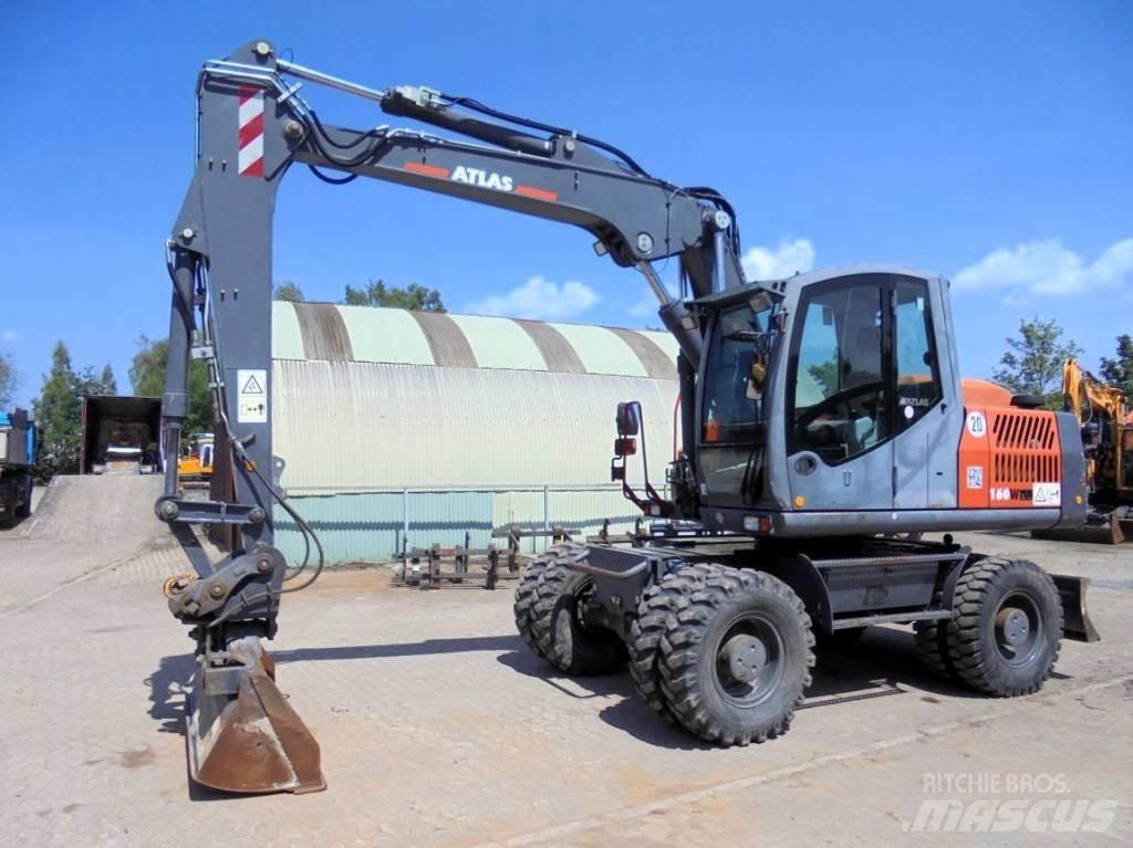 Atlas 160 W Excavadoras de ruedas