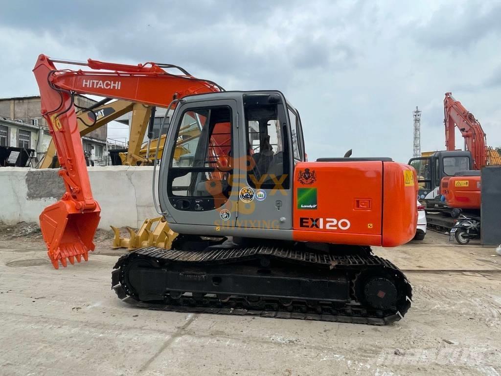 Hitachi EX 120 Excavadoras de cadenas