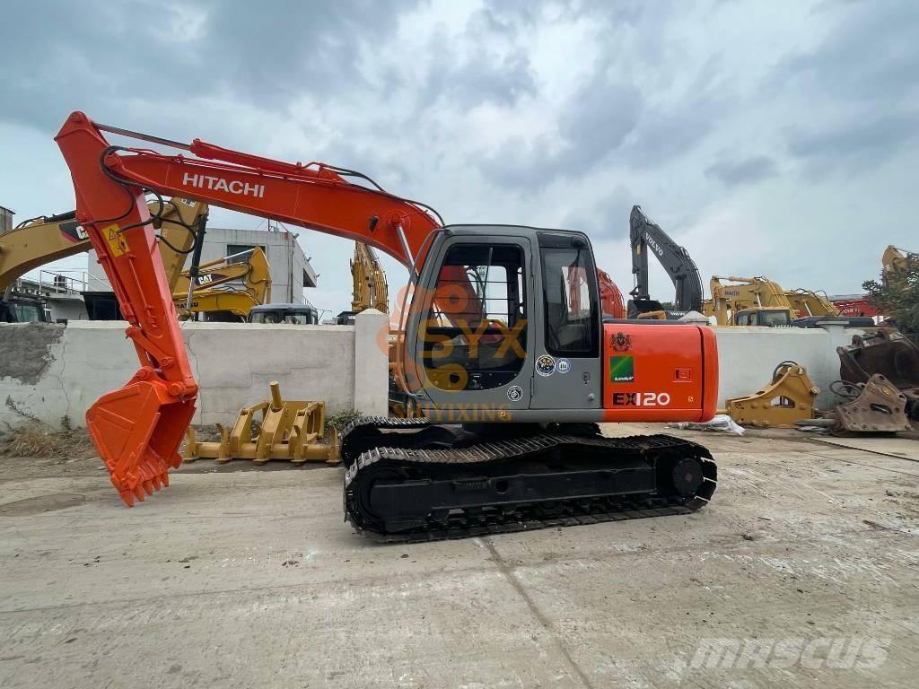 Hitachi EX 120 Excavadoras de cadenas