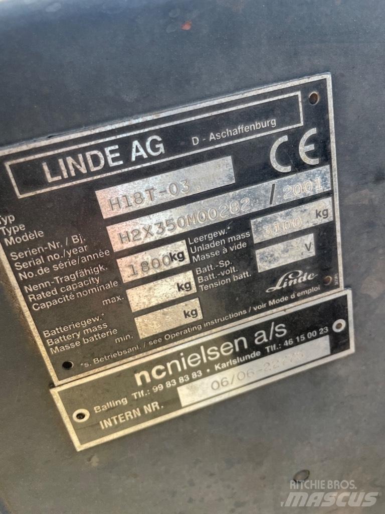 Linde H 18 T Carretillas LPG