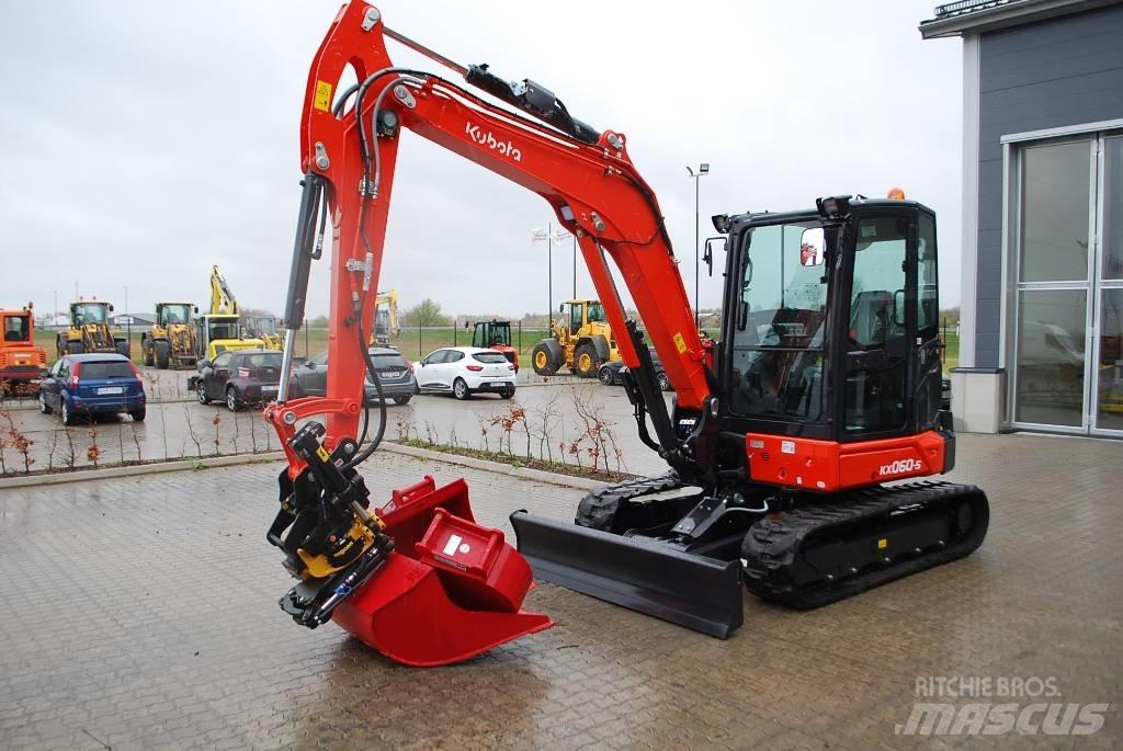 Kubota KX 060 - 6 tons Mini excavadoras < 7t