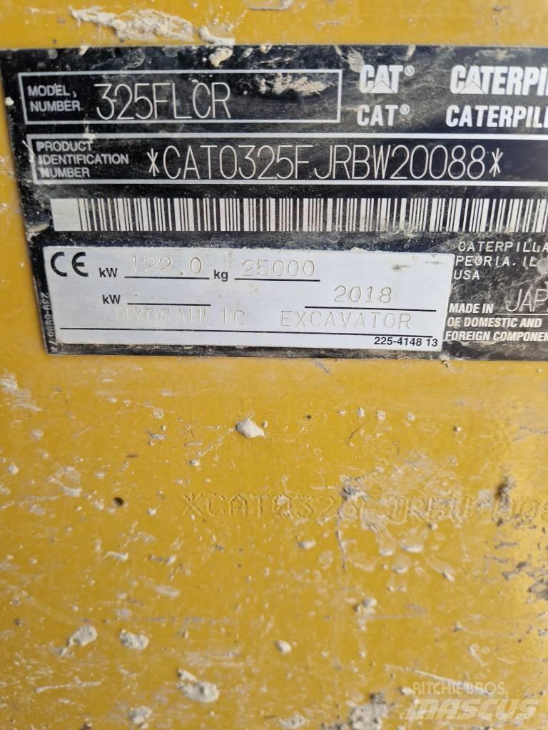 CAT 325 F Excavadoras de cadenas