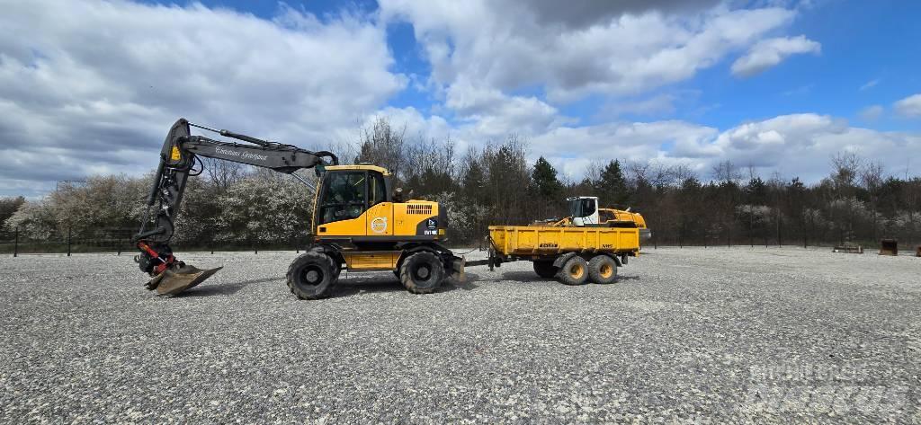 Volvo EW 140 C Excavadoras de ruedas