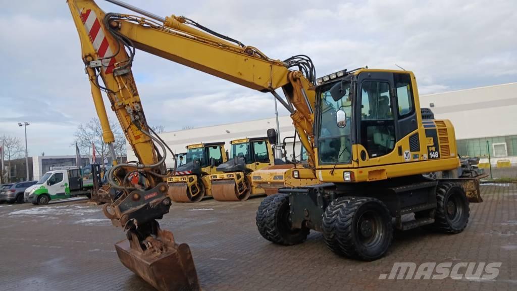 Komatsu PW 148-8 Excavadoras de ruedas
