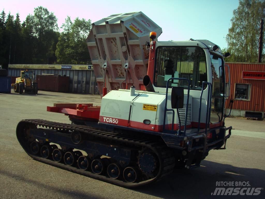 Takeuchi TCR 50 Dúmpers sobre orugas