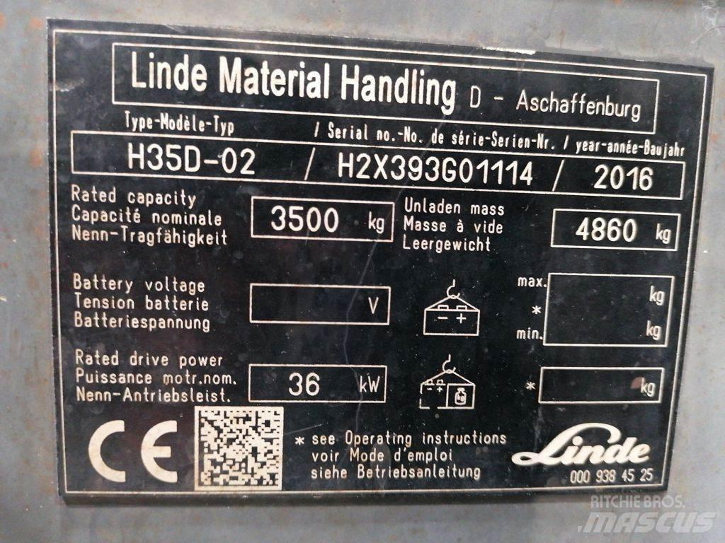 Linde H35D-02 Carretillas diesel