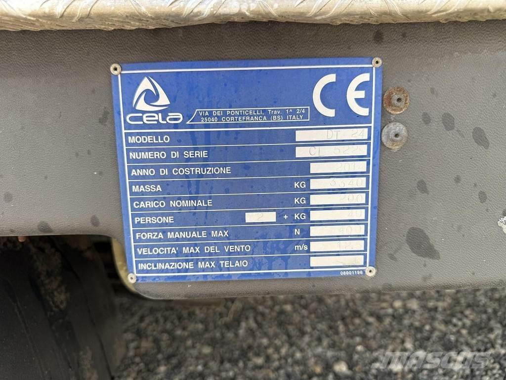 Cela DT24 Plataformas sobre camión