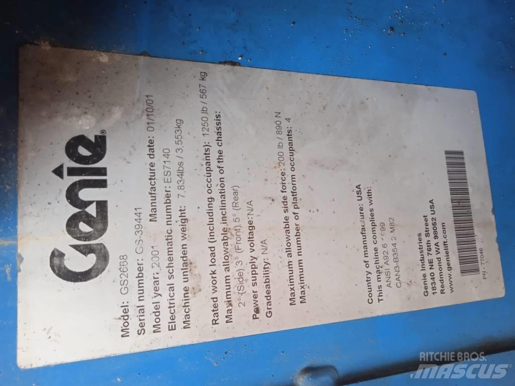 Genie GS 2668 RT Plataformas tijera