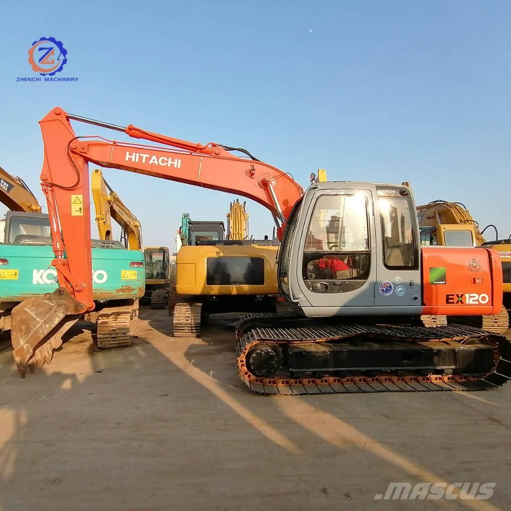 Hitachi EX 120 Excavadoras de cadenas