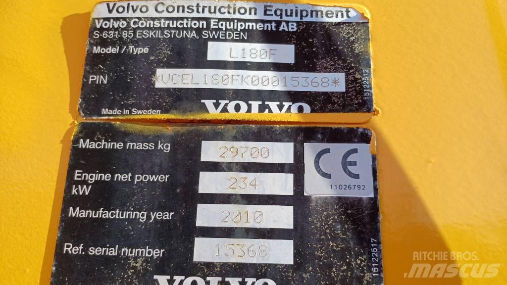 Volvo L 180 F Cargadoras sobre ruedas