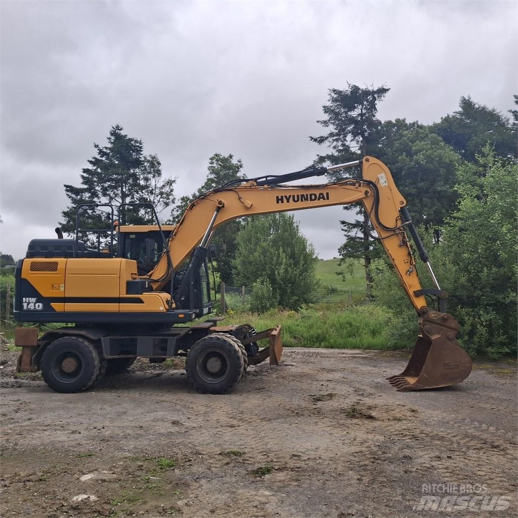Hyundai HW 140 A Excavadoras de ruedas