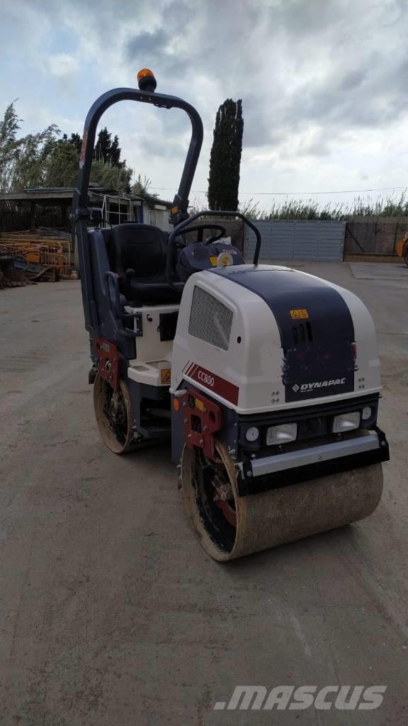 Dynapac CC 800 Plus Rodillos de doble tambor
