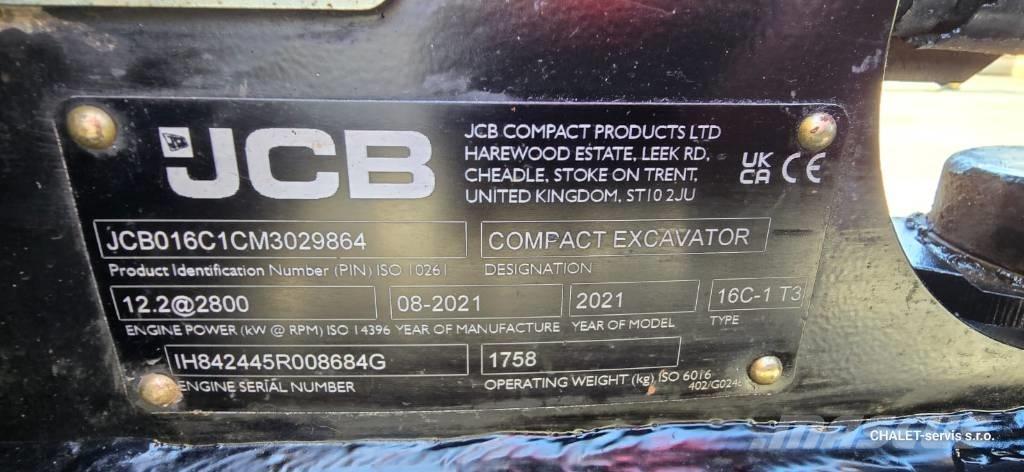 JCB 16 C-1 Mini excavadoras < 7t