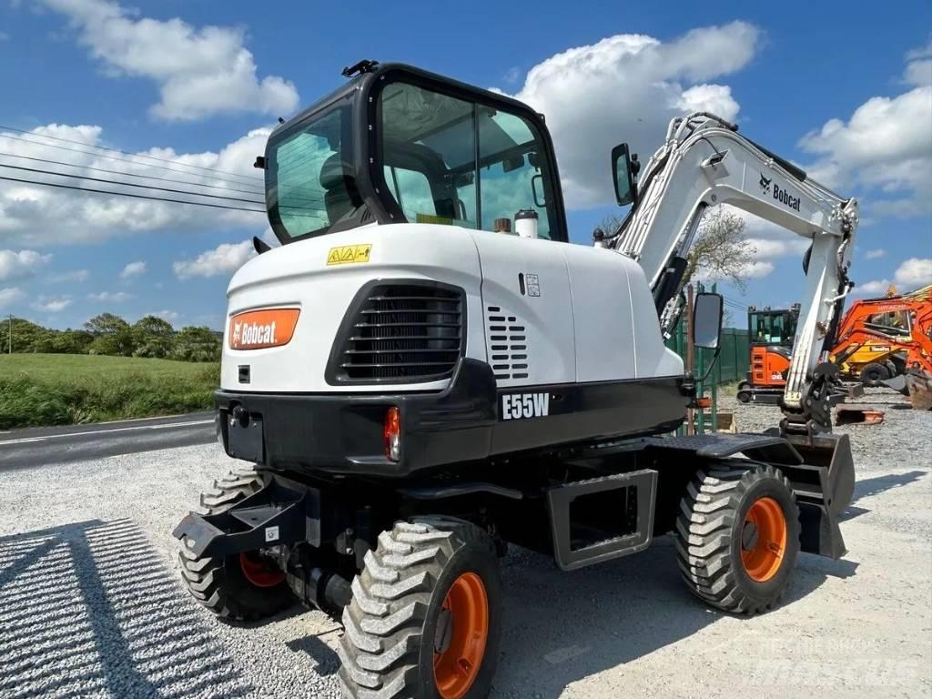 Bobcat E 55 W Excavadoras de ruedas