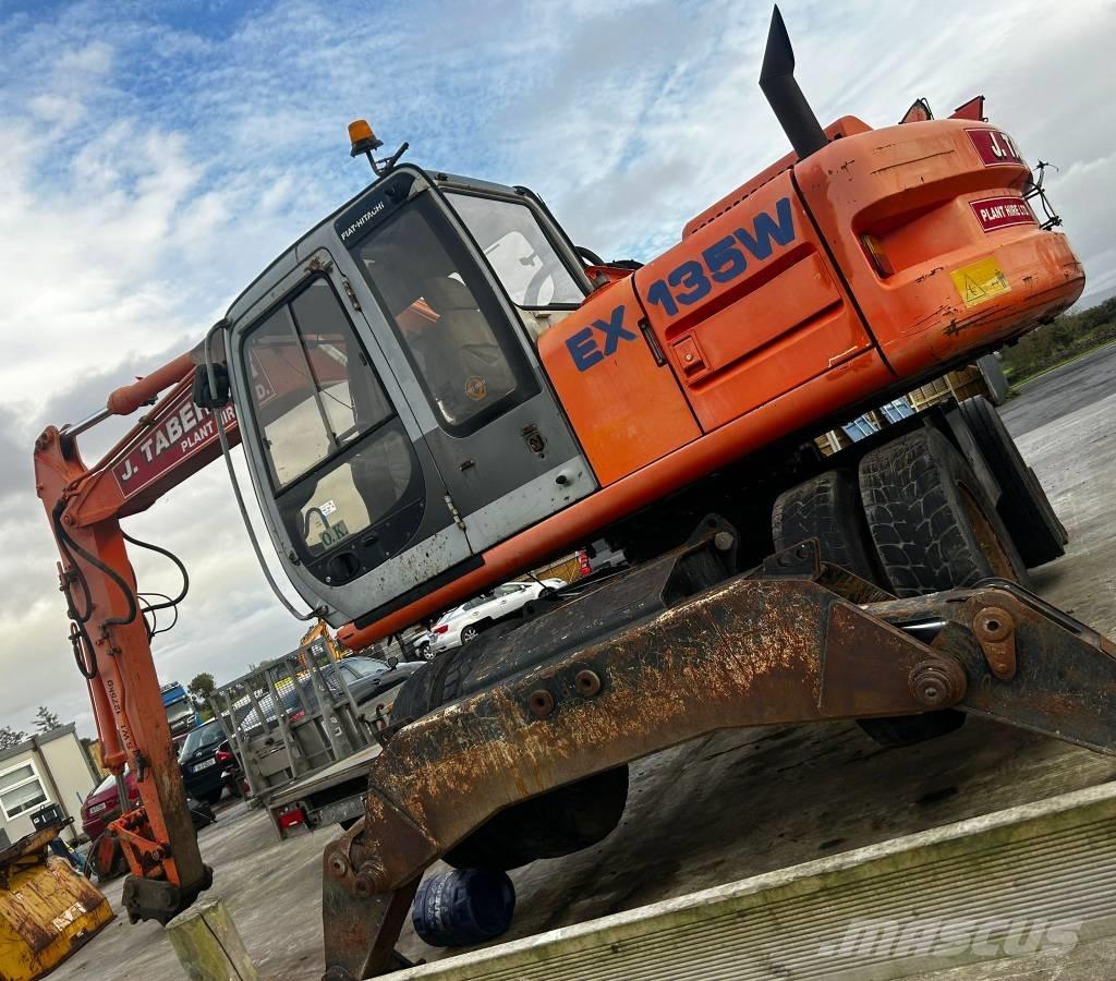 Hitachi EX 135 W Excavadoras de ruedas