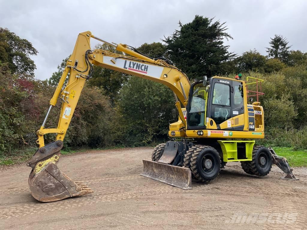 Komatsu PW 148-11 Excavadoras de ruedas