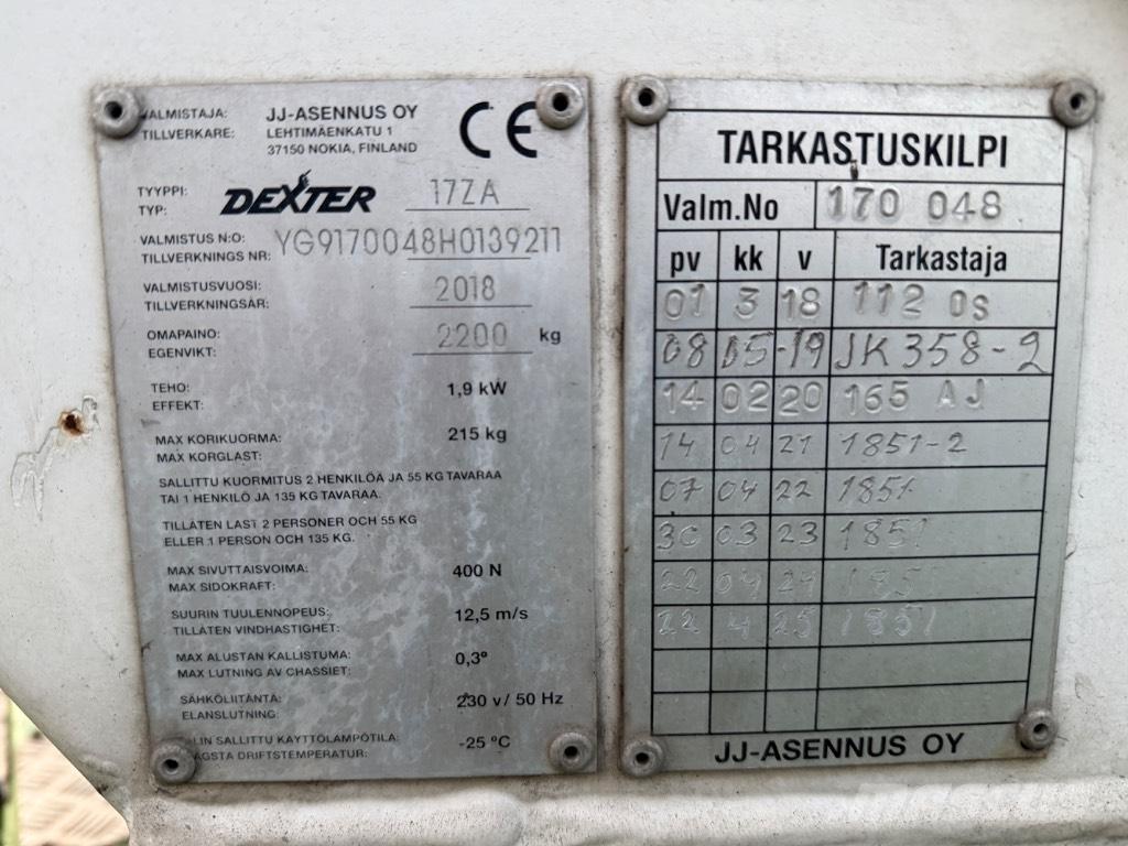 Dexter 17ZA Plataformas remolcables